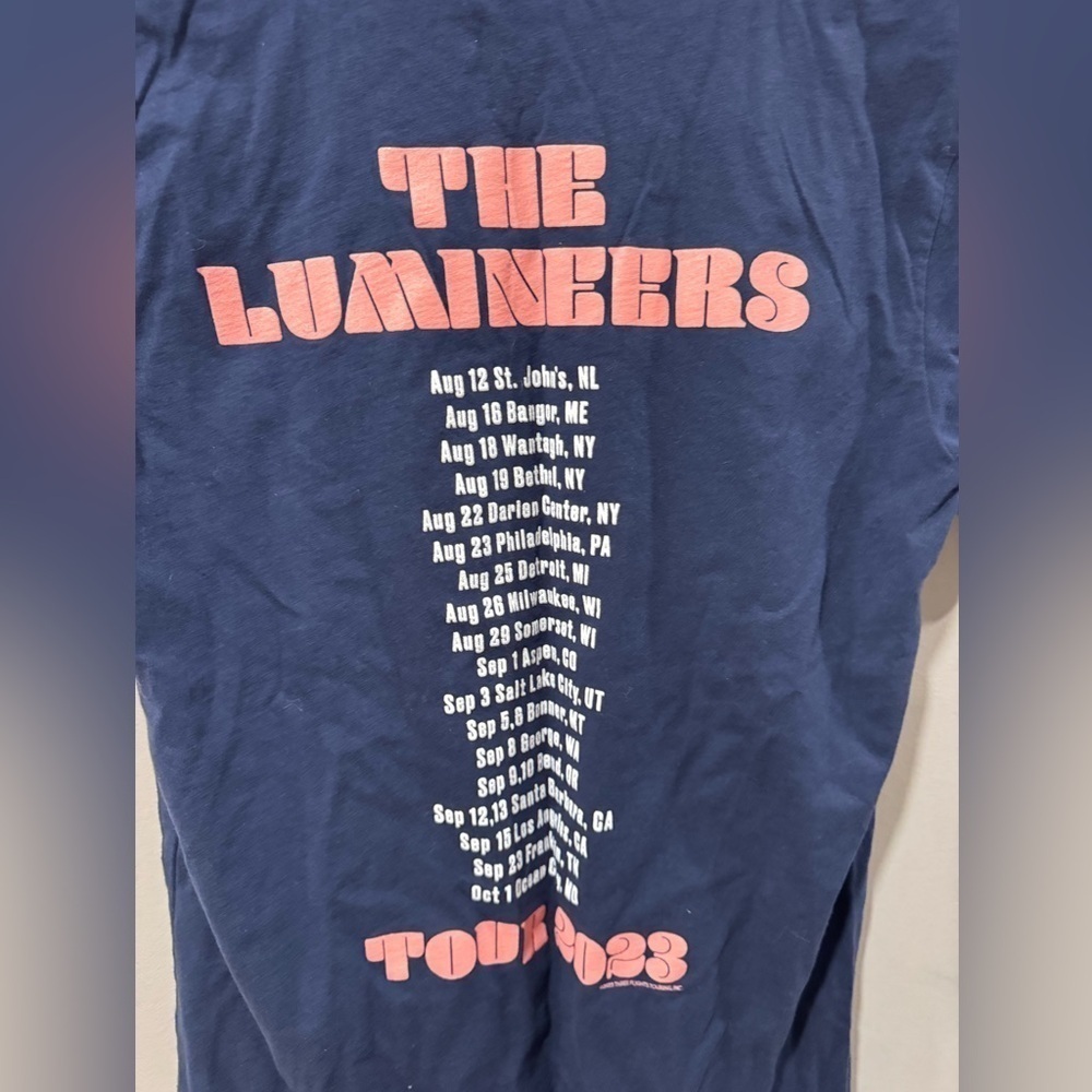 The Lumineers Tour Concert T-Shirt - Picture 5 of 7
